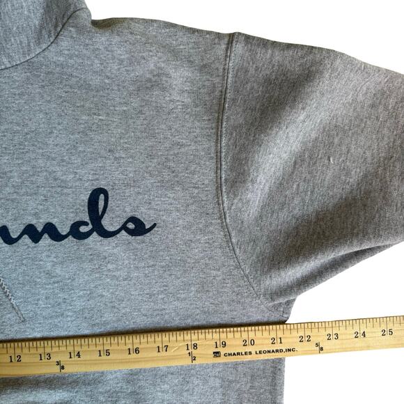 Champion Eco Authentic Woodlands Hoodie Gray Men’s M Pullover Sweatshirt - Picture 7 of 10